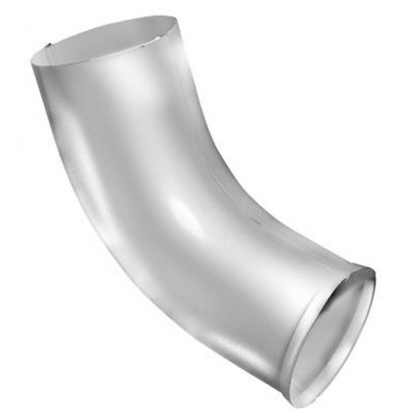 Водосток Grand Line 150x100 – Колено сливное RAL 9003 купить в Бугульме