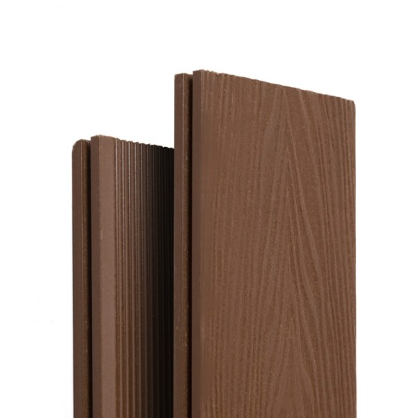 Террасная доска Ecodecking Экстра 3D полнотелая Шоколад купить в Бугульме