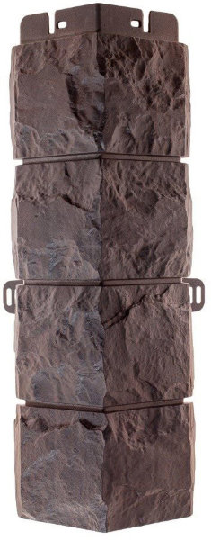 Фасадная панель Наружный угол фагот (чеховский), 0,45 х 0,13м (н) купить в Бугульме