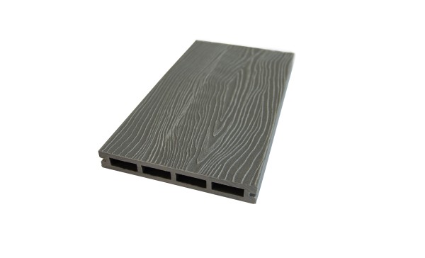 Террасная доская ДПК NanoWood Nature 3D (20мм) пустотелая Серый купить в Бугульме