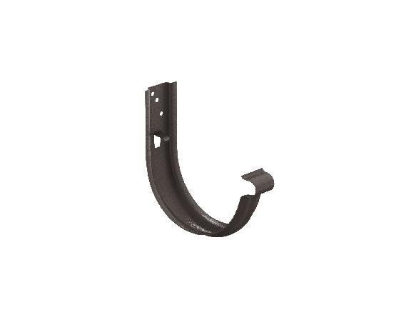 Водосток Aquasistem, Система 150/100 - Крюк универсальный с комплектом крепления RR 32 Тёмно-коричневый matt купить в Бугульме