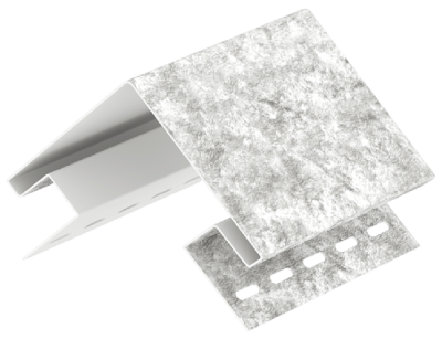 Наружный угол Стоун-хаус Кварцит Светло-Серый