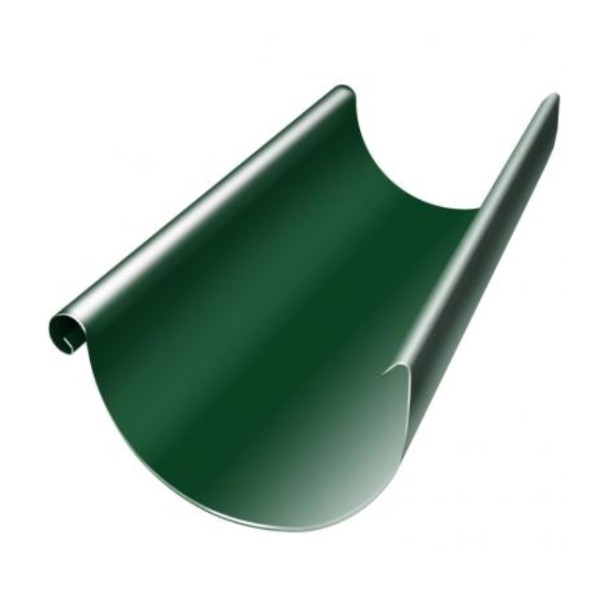 Водосток Grand Line 125x90 – Желоб 3м RAL 6005 купить в Бугульме