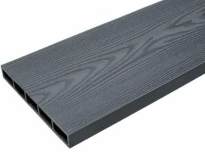 Доска  для грядок из ДПК NauticPrime 3D серый 300х30х2950 купить в Бугульме
