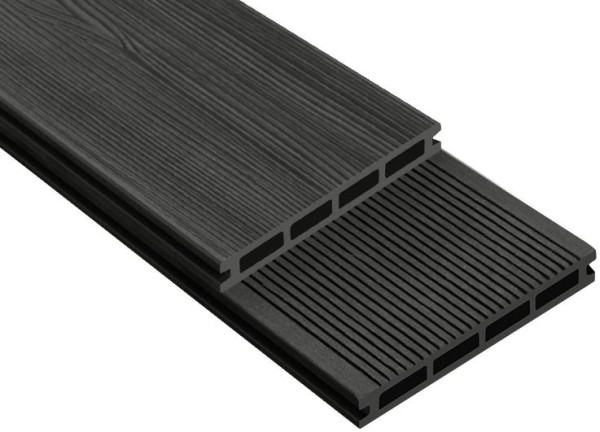Террасная доска ДПК Outdoor 3D STORM/Вельвет черная купить в Бугульме