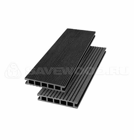 Террасная доска из ДПК SW Ornus радиальный распил черный купить в Бугульме