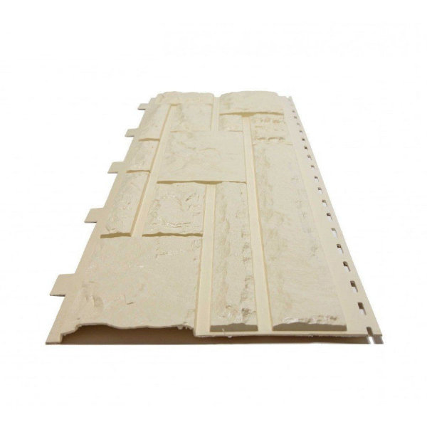 Фасадная панель Доломит, Стандарт, Слоновая кость купить в Бугульме