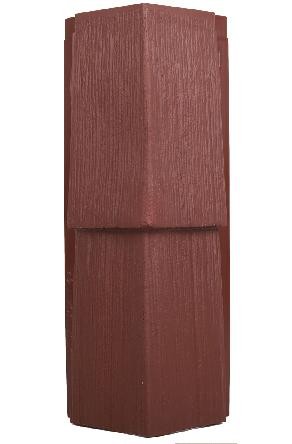 Угол T-Сайдинг-Щепа пихта ЭКО-1 Браун купить в Бугульме