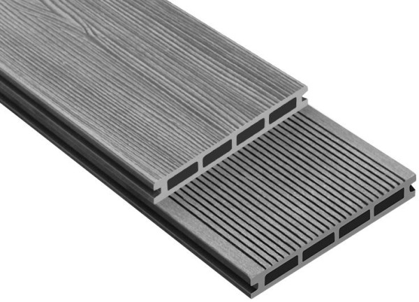 Террасная доска ДПК Outdoor 3D STORM/Вельвет серая микс купить в Бугульме