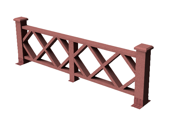 Ограждения декоративное ДПК GRINDERDECO  Миллениум мербау купить в Бугульме