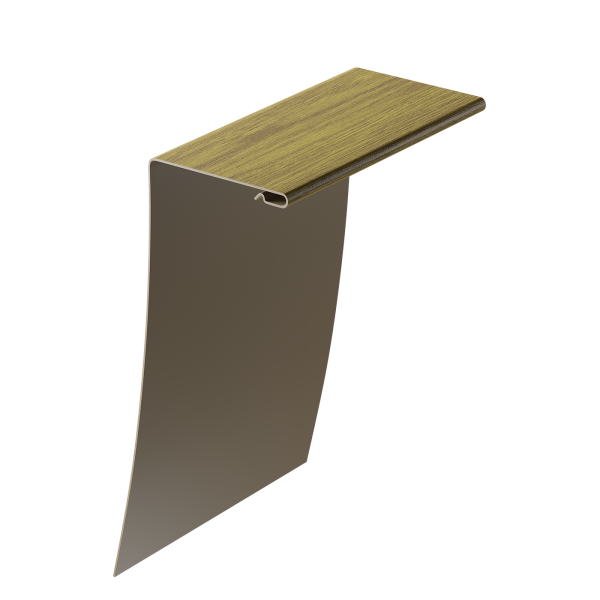 Универсальный околооконный профиль 89/254 мм, Миндаль купить в Бугульме