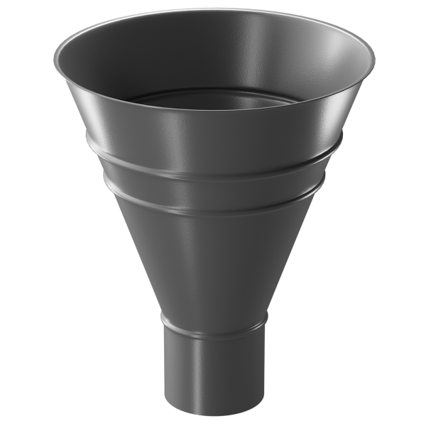 Воронка водосборная Döcke STAL PREMIUM, Графит купить в Бугульме