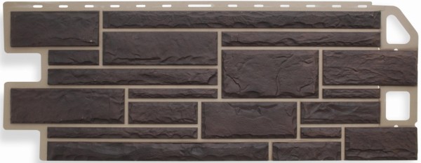 Цокольный сайдинг альта-профиль - коллекция "камень", жжёный купить в Бугульме
