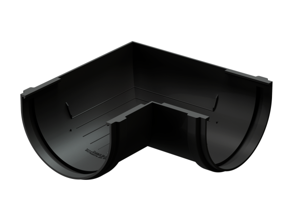 Угол желоба универсал 90˚ Docke Premium ПВХ - Карбон купить в Бугульме