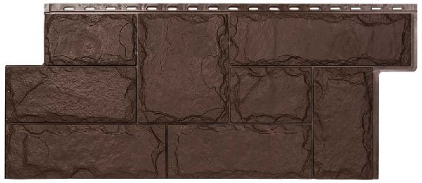 Фасадная панель T-Сайдинг-МАРСЕЛЬ ЭКО-1 Браун купить в Бугульме