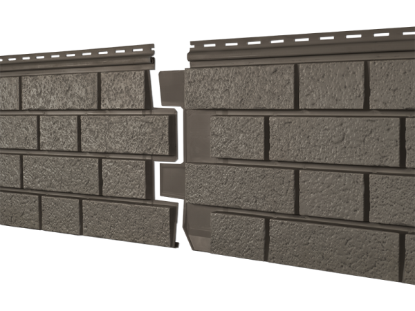 Фасадная панель Ю-пласт Стоун Хаус S-Lock Клинкер бежевый купить в Бугульме