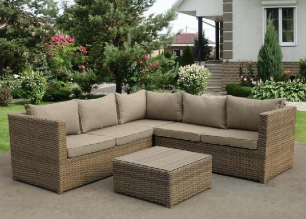 Комплект мебели AFINA плетеной из иск. ротанга YR825B Beige купить в Бугульме