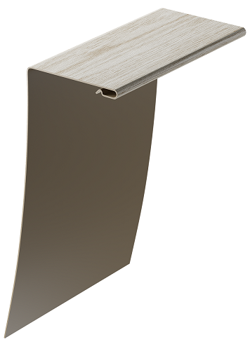 Универсальный околооконный профиль 89/254 мм, Орех купить в Бугульме