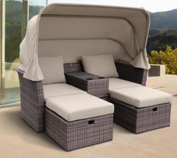 Комплект мебели AFINA плетеной из иск. ротанга AFM-330B Brown купить в Бугульме