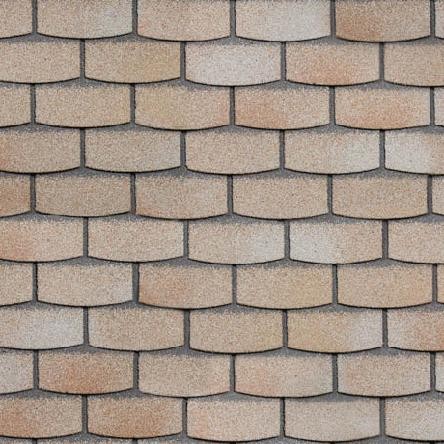 Фасадная плитка битумная, Технониколь HAUBERK камень Травертин 2.2 кв.м купить в Бугульме