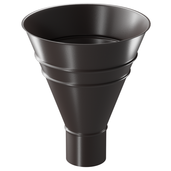 Воронка водосборная Döcke STAL PREMIUM, Шоколад купить в Бугульме