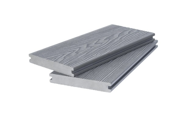 Доска террасная 3D фактура дерева POLIVAN GROUP двухсторонняя полнотелая SINGARAJA серый купить в Бугульме