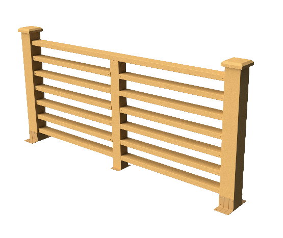 Ограждения декоративное ДПК GRINDERDECO Марсело песчаник купить в Бугульме