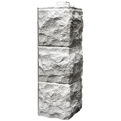 Угол наружный Fineber «Доломит» Светло Серый