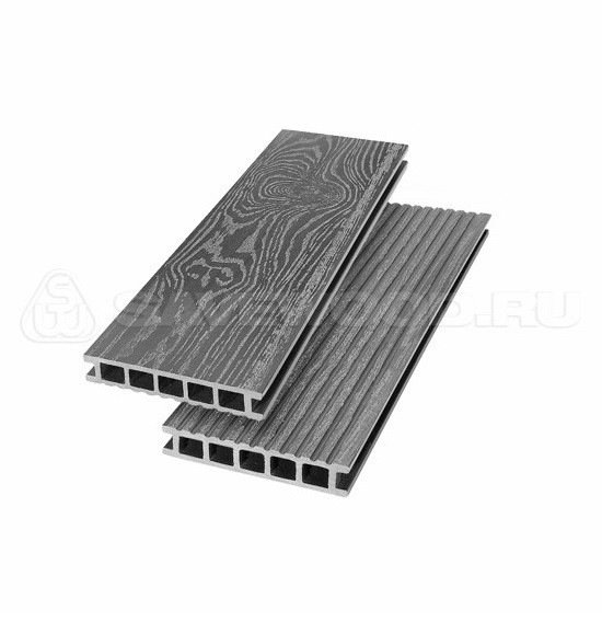Террасная доска из ДПК SW Ornus тангенциальный распил пепельный купить в Бугульме
