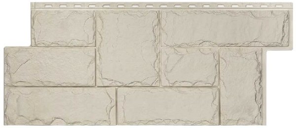 Фасадная панель T-Сайдинг-МАРСЕЛЬ ЭКО-1 Уайт купить в Бугульме