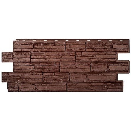 Фасадная панель T-Сайдинг-Альпийская сказка Коричневый купить в Бугульме