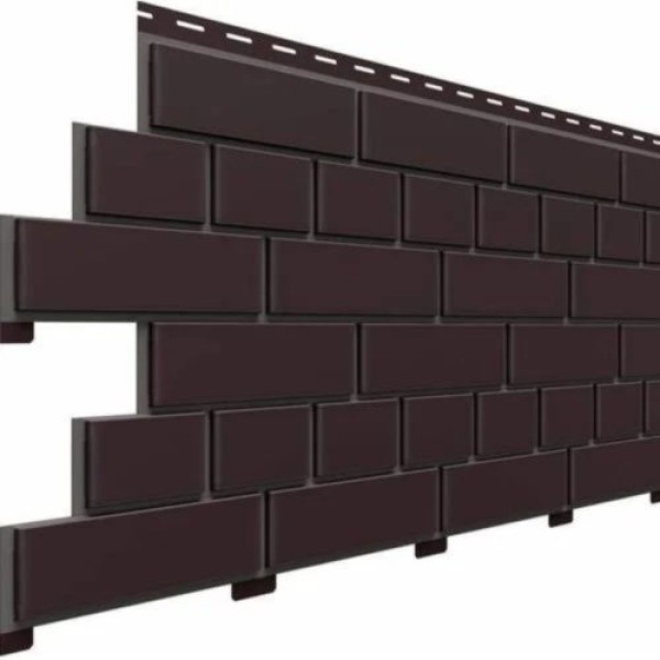 Фасадная панель Доломит Кирпич, Коричневый купить в Бугульме