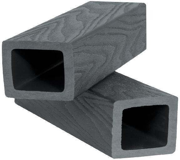 Балясина ДПК Polivan SINGARAJA 3D фактура дерева, черный купить в Бугульме