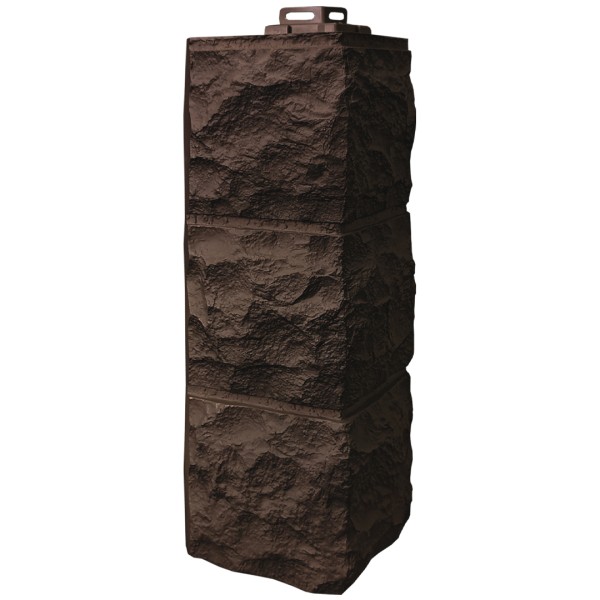 Угол наружный Fineber «Доломит» Тёмно Коричневый купить в Бугульме