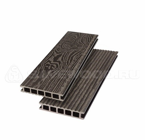 Террасная доска  из ДПКSW Ornus тангенциальный распил темно-коричневый купить в Бугульме