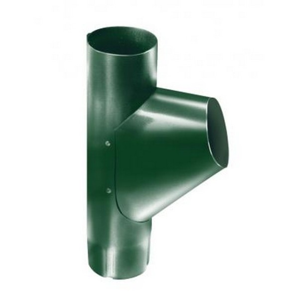 Водосток Grand Line 125x90 – Тройник RAL 6005 купить в Бугульме