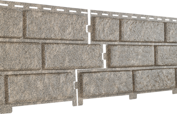 Фасадная панель Ю-Пласт Стоун Хаус Кирпич Бежевый купить в Бугульме