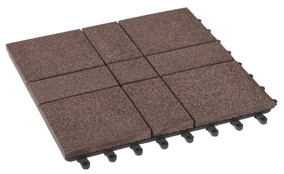 Модульный паркет ДПК GRINDERDECO Люкс 11 Шоколад купить в Бугульме