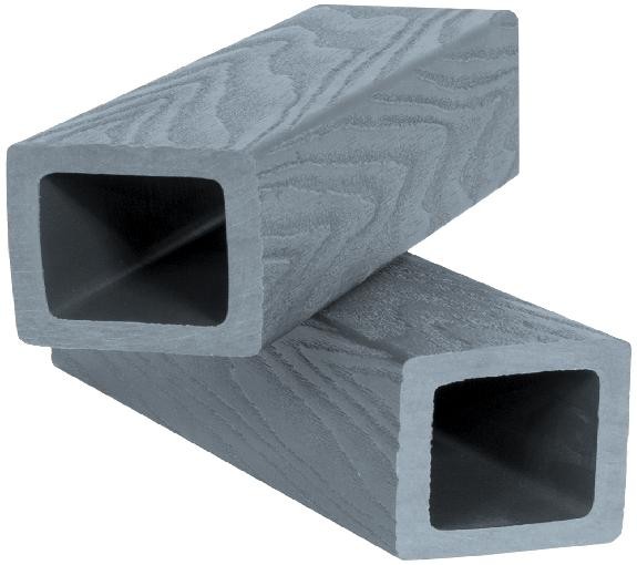 Балясина ДПК Polivan SINGARAJA 3D фактура дерева, серый купить в Бугульме