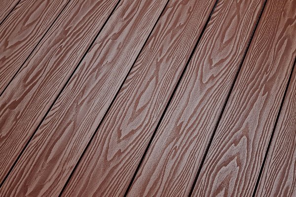 Террасная доска из ДПК Terrapol Смарт 3D Полнотелая с пазом Орех Милано купить в Бугульме