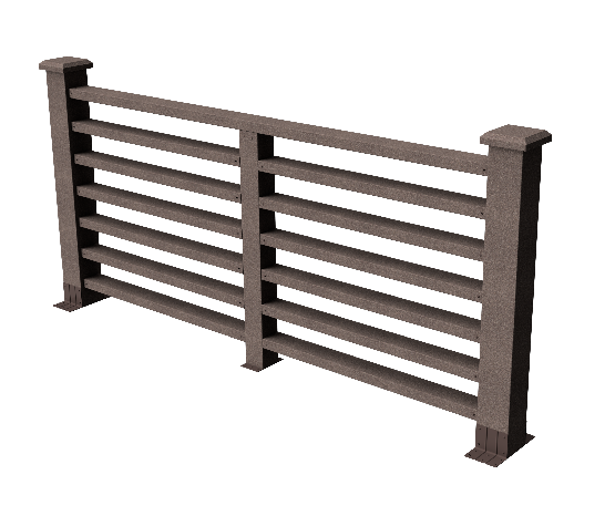 Ограждения декоративное ДПК GRINDERDECO Марсело венге купить в Бугульме