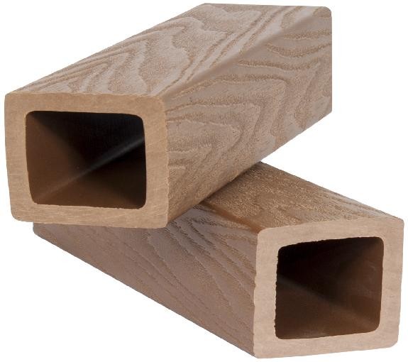 Балясина ДПК Polivan SINGARAJA 3D фактура дерева, песочный купить в Бугульме