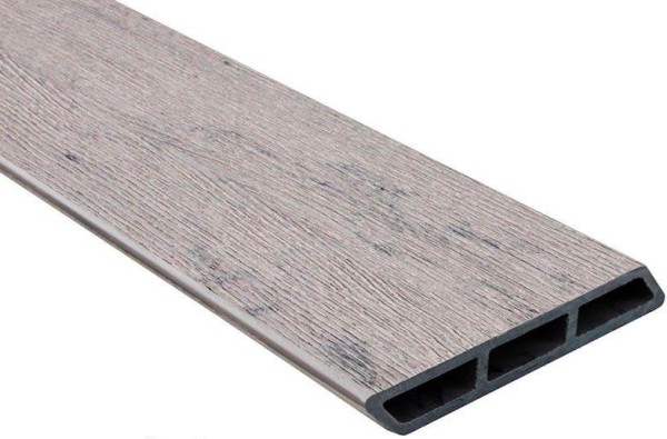 Доска Ромбус 3D ДПК Outdoor STORM GREY серая микс купить в Бугульме