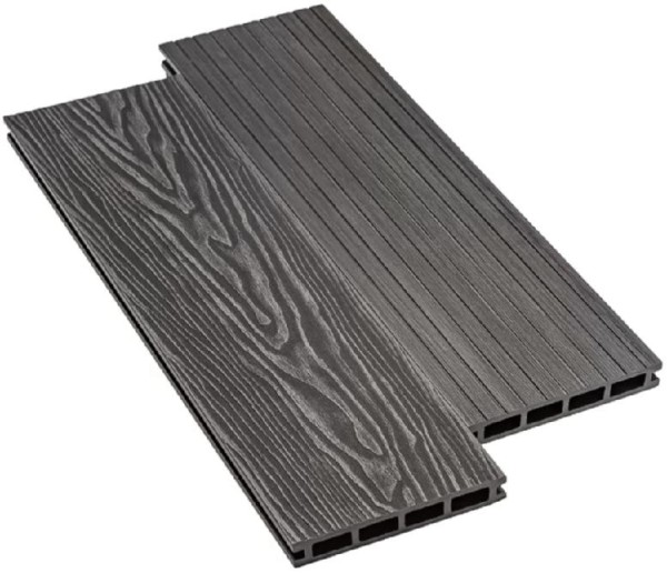 Террасная доска ДПК Deckart Praktik New Графит купить в Бугульме