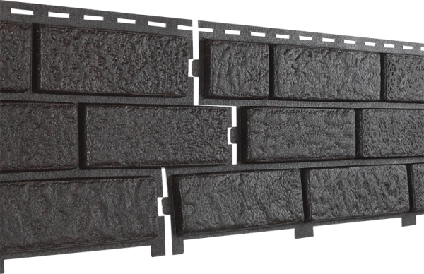 Фасадная панель Ю-Пласт Стоун Хаус Кирпич Коричневый купить в Бугульме