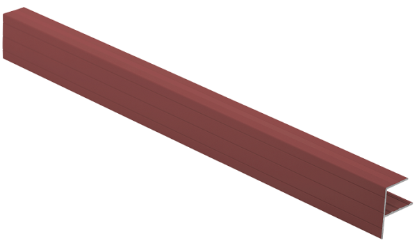 F-профиль Grinder закрывающий красный купить в Бугульме