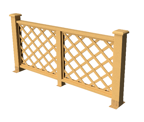 Ограждения декоративное ДПК GRINDERDECO Ламбет песчаник купить в Бугульме