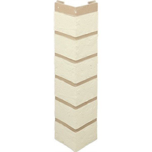 Наружный угол кирпич (белый), 0,47 х 0,1м 1 купить в Бугульме