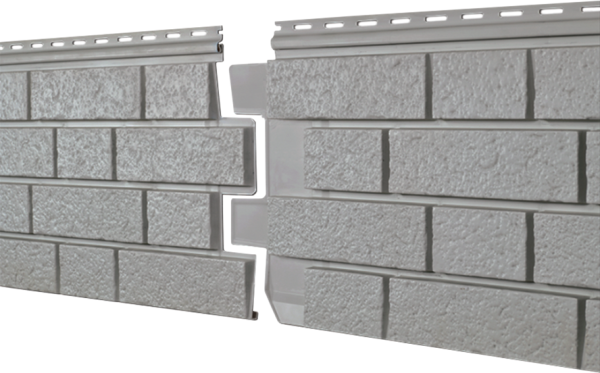 Фасадная панель Ю-пласт Стоун Хаус S-Lock Клинкер Нордик дым купить в Бугульме