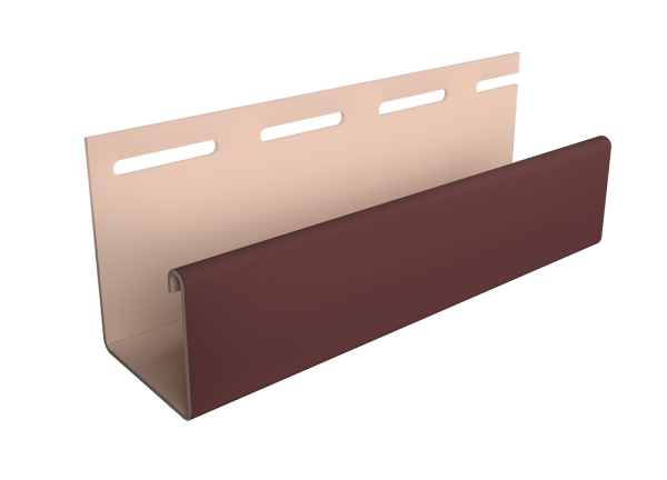 Фасадный J-профиль 30 мм Табачный купить в Бугульме